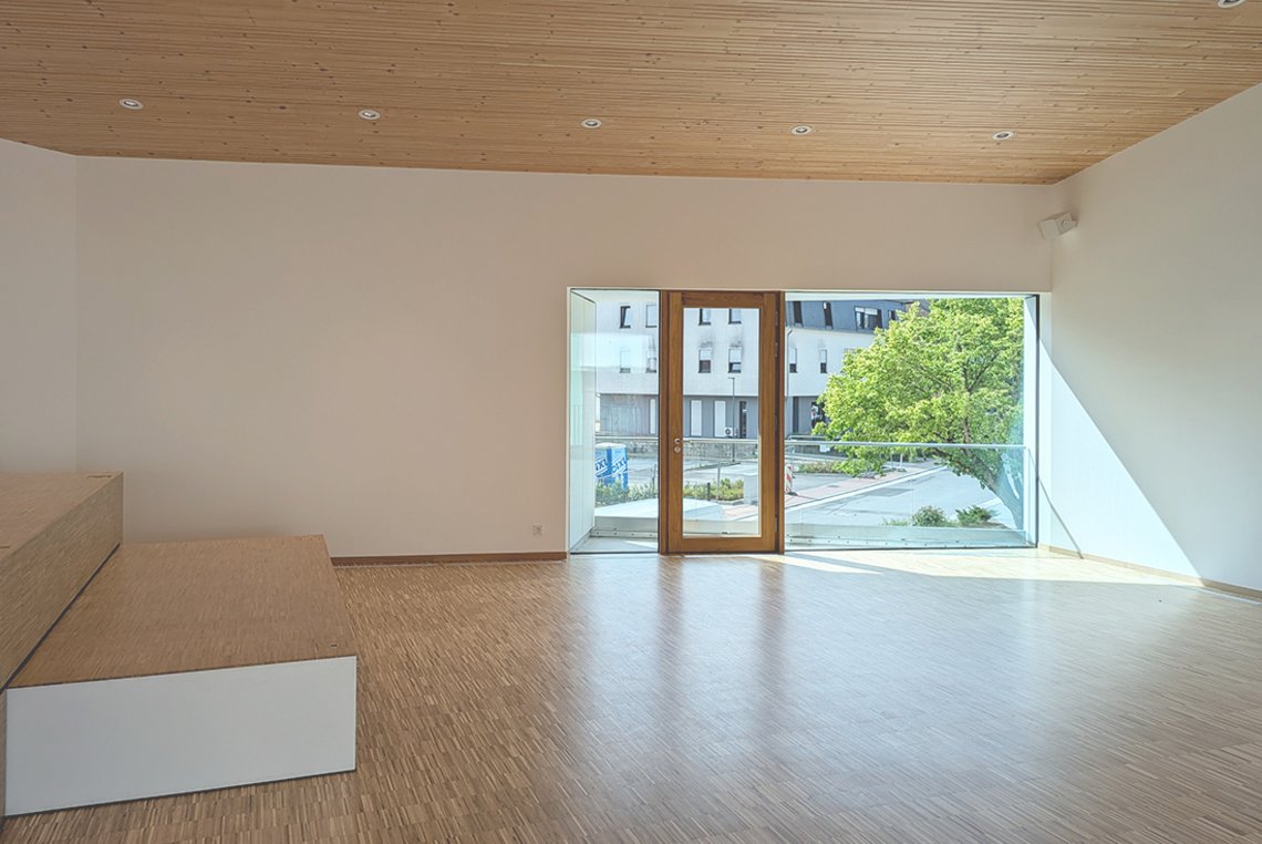 Salle polyvalente « Um Bréil » à Greiveldange